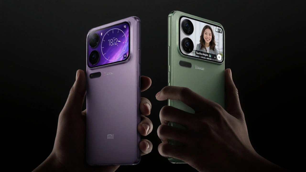 Xiaomi 17 Pro और Pro Max का ड्यूल‑डिस्प्ले – चीन में तैयार, दर्शकों को चौंकाया