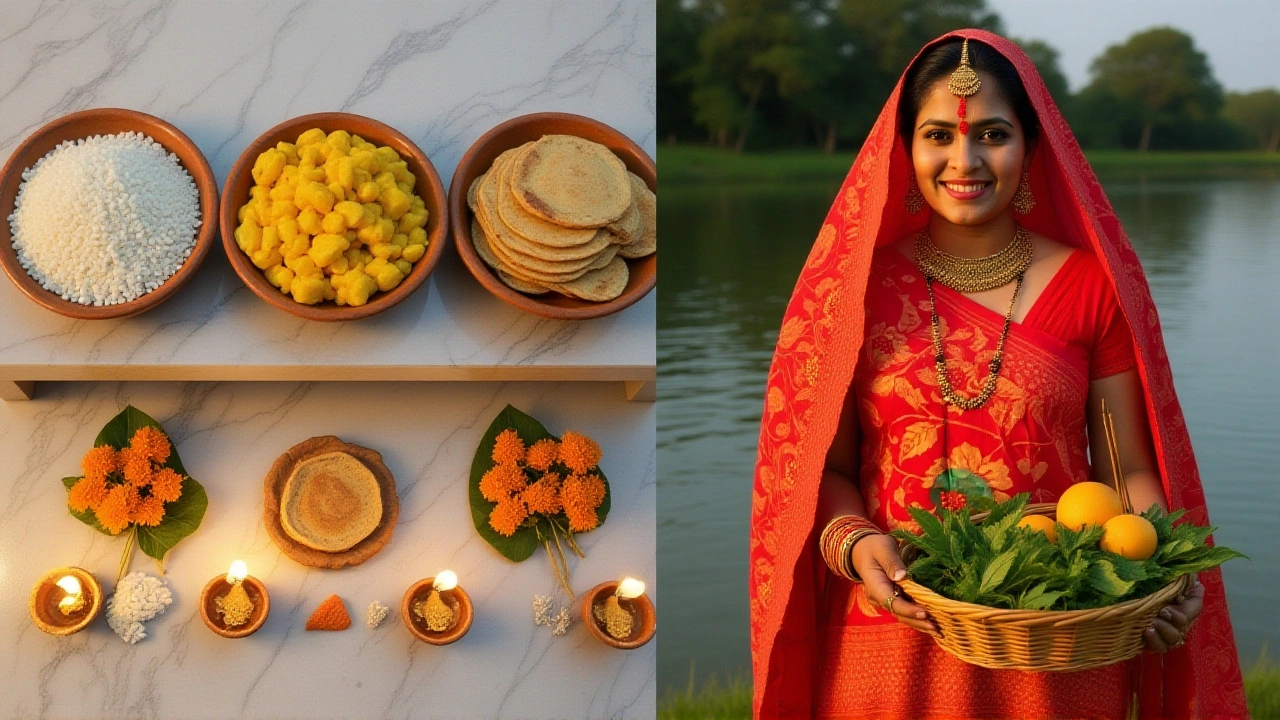 खरना दिवस: चहथ पूजा 2025 का दूसरा दिन, बिना पानी के उपवास और सूर्य को अर्घ्य की तैयारी