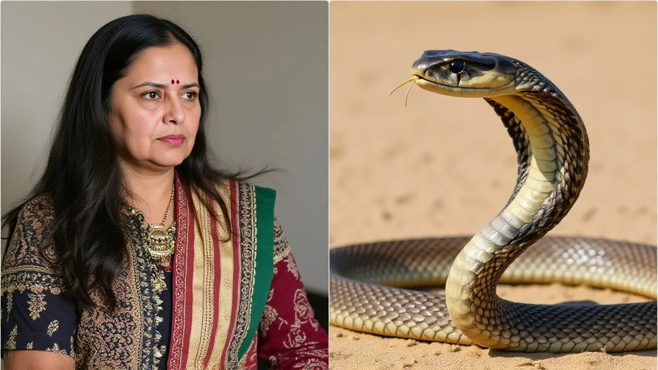 टोंक कलेक्टर टीना डाबी के आवास में घुसा 5 फीट लंबा कोबरा, मची खलबली